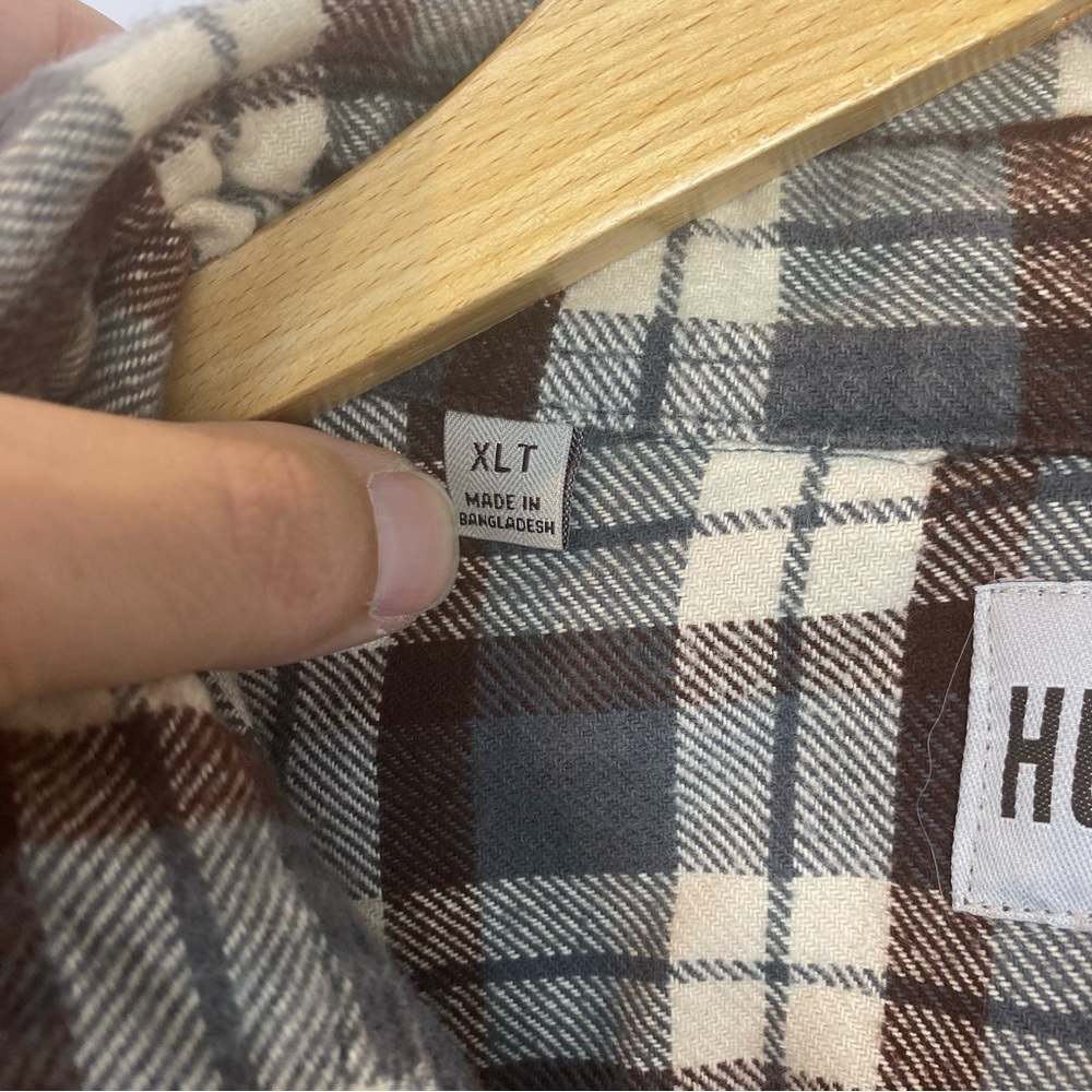 Hunters • heavyweight plaid flannel shirt - Picture 8 of 8